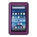 Fintie Impact Resistant Case for Amazon Fire (Previous 5th Generation, 2015 7 inch) - [CaseBot Tuatara] Rugged Unibody Hybrid Full Protective Bumper Cover with Built-in Screen Protector, Purple
