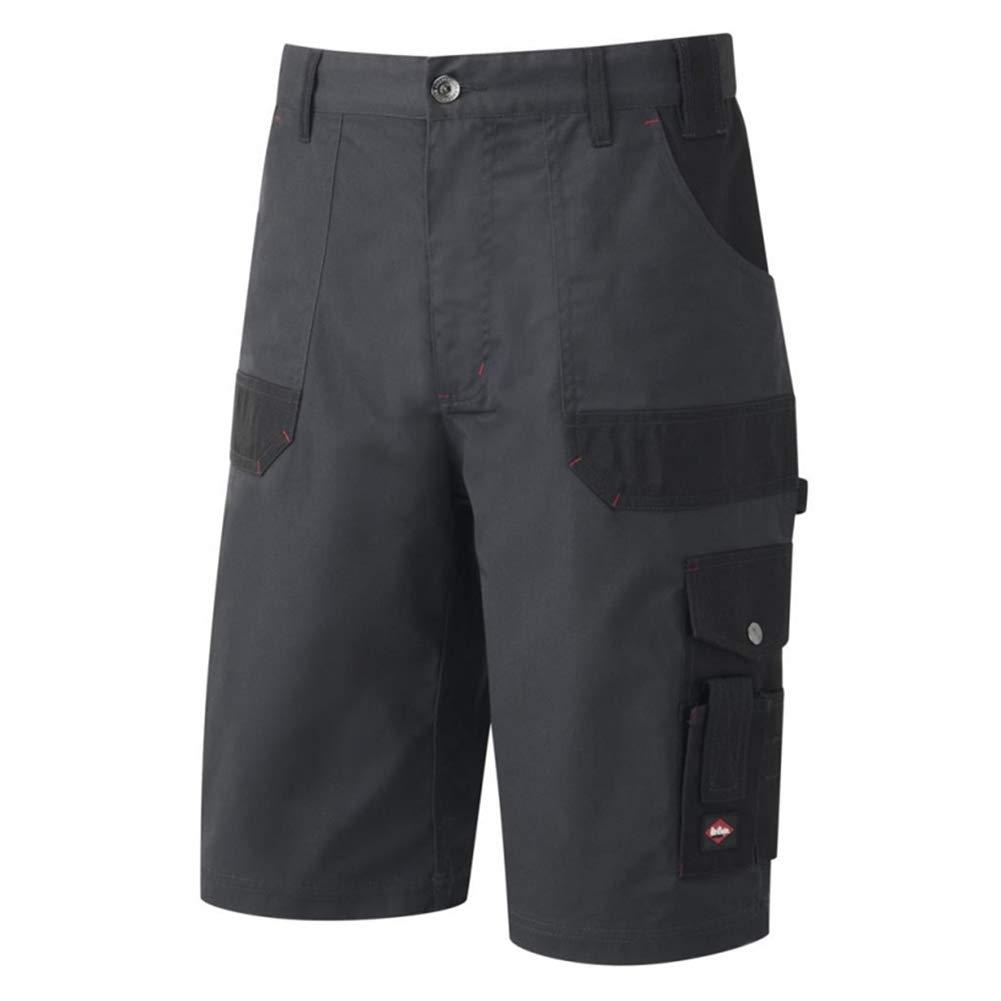 Lee Cooper LCSHO808 Mens Workwear Short, Classic Cargo Short, GREY 38 Waist