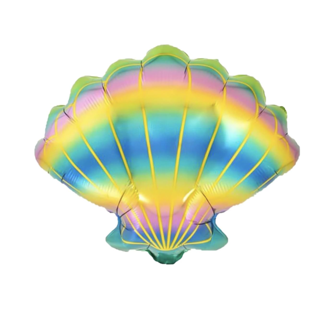 Clam Shell Foil Balloon, 50cm (2 pack)