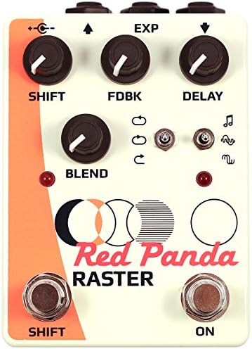Red Panda Raster Pitch Shifting Delay Pedal