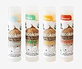 CocoKind USDA Organic Quality LipBalm Variety Pack 4 Flavours (Original, Mint, Citrus, Cinnamon) 0.15 oz