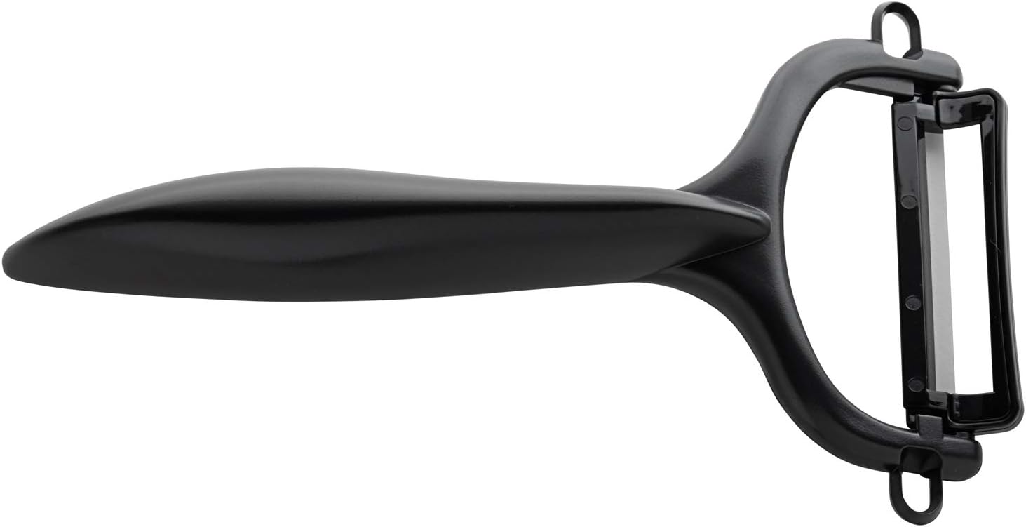 Kyocera Advanced Ceramic Horizontal Y Peeler, Black -