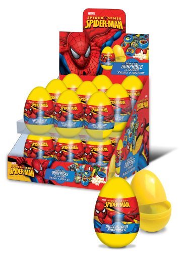 5 x Spiderman Party Surprise Eggs - Loot Bag Fillers