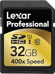 Lexar Professional 400x 32GB SDHC UHS-I Flash