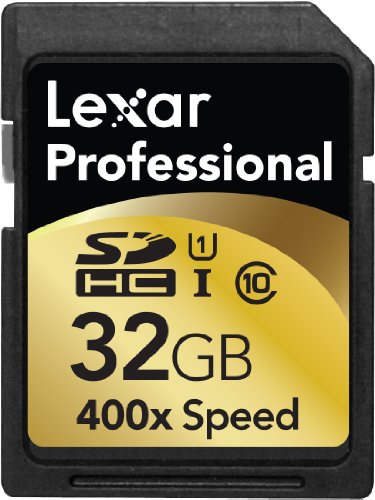 Lexar Professional 400x 32GB SDHC UHS-I Flash