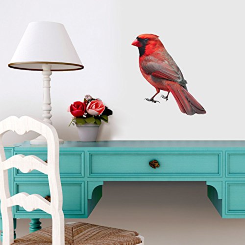 Cardinal Wall Decals Kritters in the Mailbox Cardinal Wall Decal