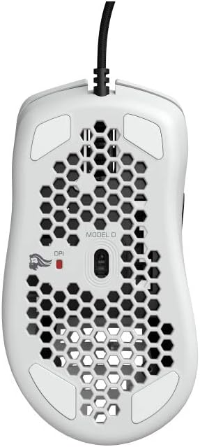 Glorious Model D- (Minus) Lightweight Gaming Mouse, Matte White (GLO-MS-DM-MW): Computers & Accessories