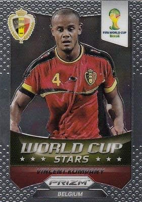 Prizm World Cup Panini Brazil 2014 World Cup Stars # 4 Vincent Kompany