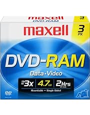 DVD-RAM Discs | Amazon.com