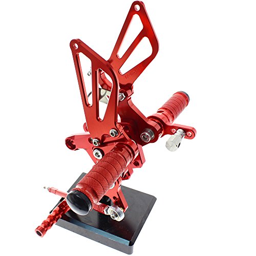 image for FXCNC Racing Motorcycle Rearset Foot Pegs Rear Set Footrests Fully Adj