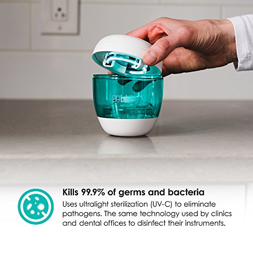 bblüv - Üvi 4-in-1 Portable UV Sterilizer, Cleaner and Sanitizer for Pacifiers and Baby Bottle Nipples