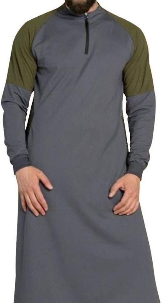 mens zipper robe