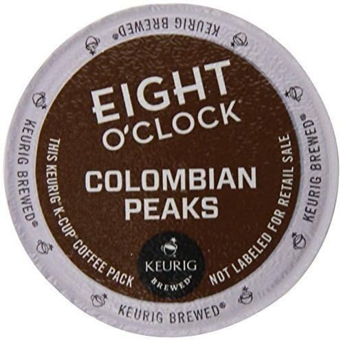 Nceonshop(TM) Eight O'Clock Colombian K-Cups for Keurig K-Cup Brewers, 72 Count New