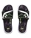 Under Armour Women's UA Ignite Finisher VII SL Black/Metallic Silver/High-Vis Yellow Sandal 8 B (M)
