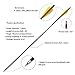 Misayar 12Pcs/lot 30 Inch Carbon Arrows Fletched 3 Inch Vane with Field Points for Recurve Compound Bow Targeting or Hunting