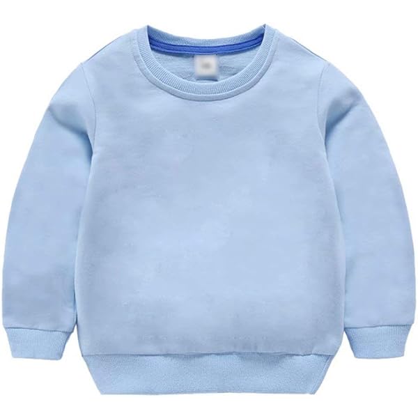 Amazon.com: HAXICO Unisex Kids Solid Cotton Pullover