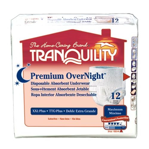 Tranquility Premium OverNight Pull-On Underwear XXL Case/48 (62-80 in.) image