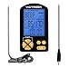 Victagen Digital Instant Reading Food Thermometer Electronic Thermometer Cooking Meat Thermometer with Large LCD Screen,Dual Stainless Steel Probe,Built-in Clock Timer (White)