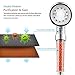 LED Shower Head, High Pressure Spa Shower Ionic Double Filter Handheld Shower Head, 30% Water Saving, Prevent Dry Skin and Hair - 7 Color Changing