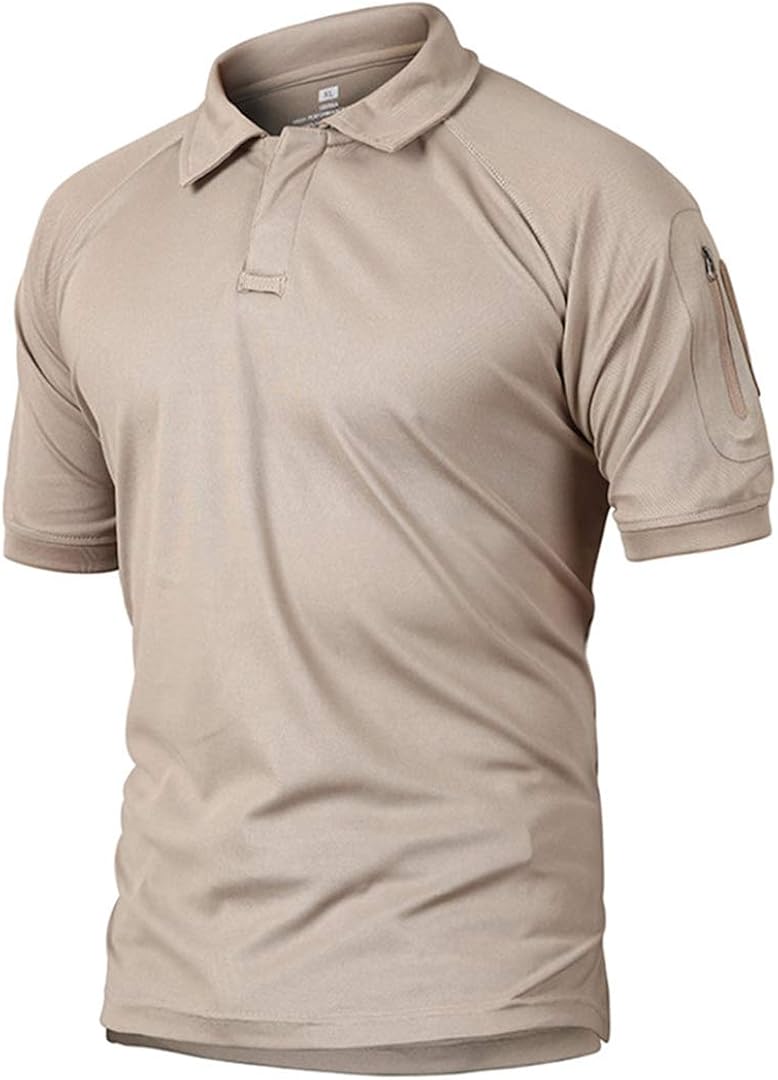 po&sl Quick Dry Summer Military Polo Shirt Breathable Army Combat Polo Male Navy Blue Short