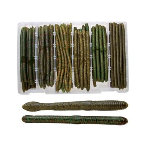 Bass Pro Shops 127 Piece Wacky Style Soft Plastic Kit on PopScreen