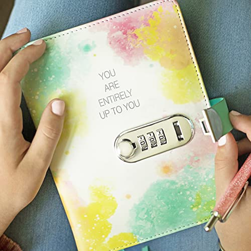 Life is a Doodle Locking Diary for Girls, Teens & Tweens Unlock
