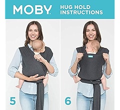 moby wrap newborn instructions
