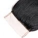 Lanyi 18 inch Brazilian Body Wave Lace Closure Free Part Virgin Human Hair Closure Natural Black 1b 130% Density 4x4 Lace