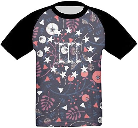 FSWEATER Three Percenter Round Stars Chirdrens Raglan Sleeves Tee Shirt