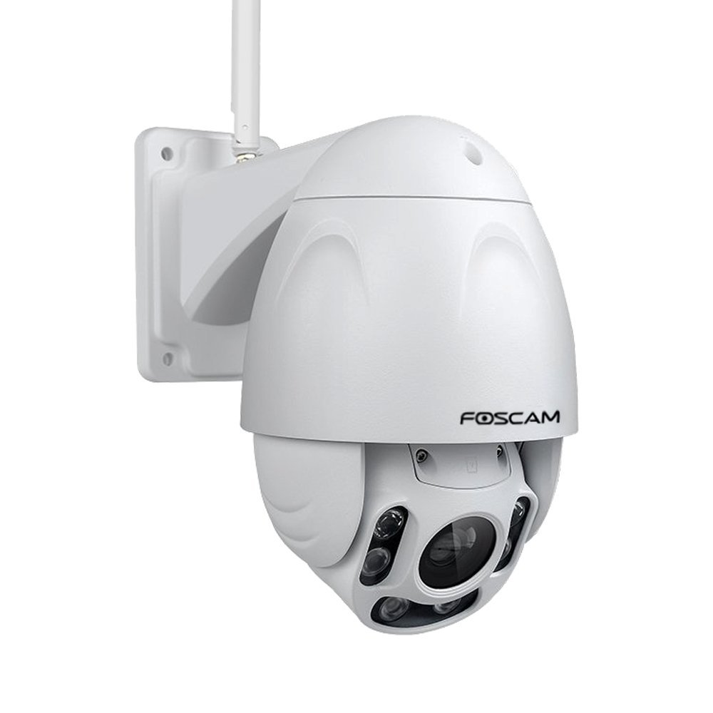 Foscam Outdoor PTZ (4x Optical Zoom) HD 1080P WiFi Security Camera