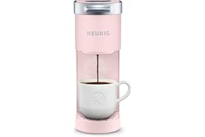 Keurig K-Mini Coffee Maker, Single Serve K-Cup Pod Coffee Brewer, 6 to 12 oz. Brew Sizes, Dusty Rose