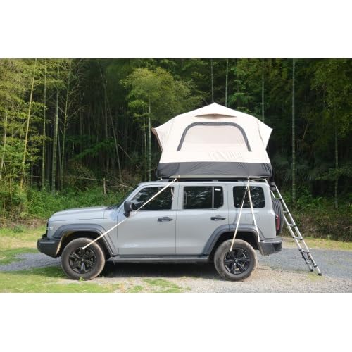 XUOXFUTZIG 2-Person Inflatable Rooftop Tent, Fast Setup