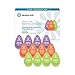 Squeeze Pod Travel Size Toiletry Shower Kit – 12 Assorted Single Use Pods - Leak Proof & TSA Approved. 4 Each of Natural Shampoo, Conditioner & Body Wash. Sulfate Free & Color Safe. (KTSS)