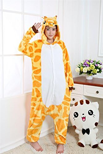 Halloween Giraffe Onesie Costume Unisex-adult Animals Giraffe Pajamas