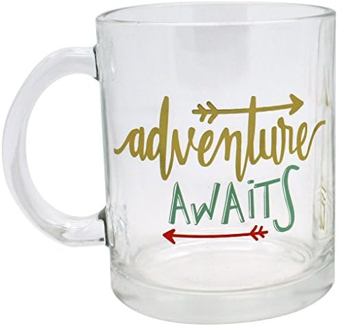 TMD Holdings 2-pc. Adventure Awaits Glass Mug Set One Size