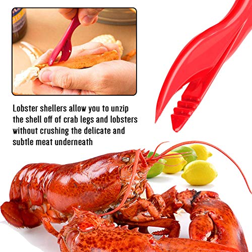 Hiware 13piece Crab & Lobster Crackers and Tools Set Includes 4 Crab