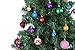 Sea Team 30ct Christmas Ball Ornaments Shatterproof Christmas Tree Baubles Decorations with Tied Strings for Holiday Wedding Party Decor, Glitters-free Easy to Clean, 1.97
