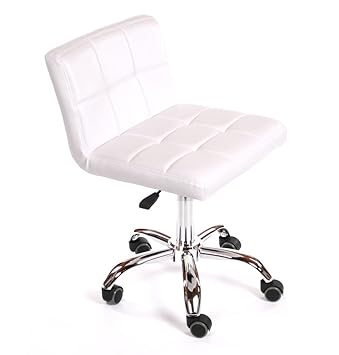 Urbanity Diva Hairdressing Beauty Manicure Nail Technician Salon Chair Stool Seat White