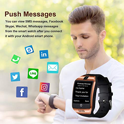 Tipmant Smartwatch Orologio Fitness Uomo Donna Bambini Smart Watch con SIM  Card Slot Fotocamera Contapassi Cronometro… - Barter Italia