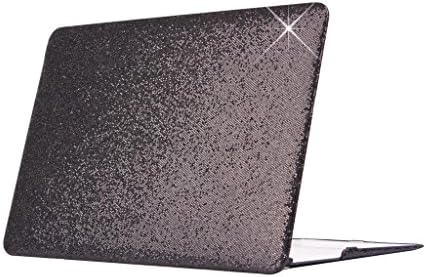 HYAIT Bling Artificial Crystal White Stone Zircon Diamond Ultra Slim Hard Case For 13.3-inch Apple MacBook Air A1369 &amp; A1466 - BLACK