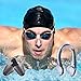 Frienda 4 Sets Swimming Nose Clips and Earplugs Set for Adults and Children