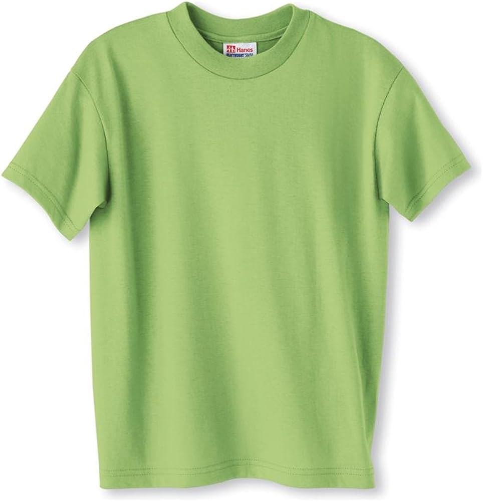Hanes Youth Short Sleeve ComfortBlend T-Shirt: Clothing