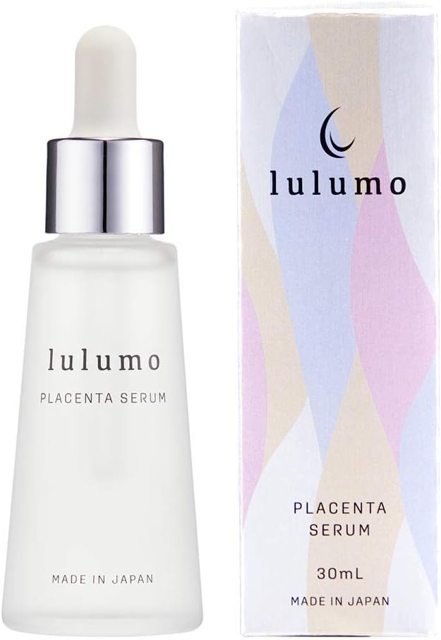 【日本製】プラセンタ美容液 lulumo (ルルモ) 30ml 馬プラセンタ 保湿 無添加 ヒアルロン酸 コラーゲン ハリ ツヤ 年齢肌 敏感肌 乾燥肌 原液 化粧水