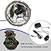 SereneLife 3-Tier Desktop Electric Water Fountain Decor w/ LED - Indoor Outdoor Portable Tabletop Decorative Zen Meditation Waterfall Kit Includes Submersible Pump & 12V Power Adapter