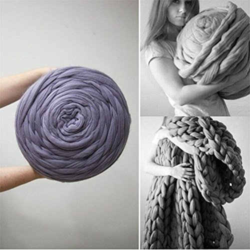 DIY Craft Thread Crochet Cashmere Yarn, Super Soft Warm Wool Sewing Knit Rugs for Parents, Friends or Partner