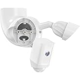 MSAFF&reg; Eave Mount for Ring, Blink and Wyze Floodlight Camera, White | Fits for Ring Cams (Wired Pro/Plus/Gen 2), Wyze V2, Blink, Roku - 90&deg; Soffit Adapter, Adjustable Ceiling Bracket