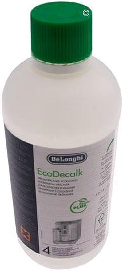 De'Longhi Descaler EcoDecalk 500ml Detartrant for Coffee and Espresso Machines