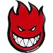 Spitfire Wheels Flaghead Fireball Skateboard Sticker - USA / US Flag skate board flame fire skate skateboarding sk8 stars and stripes