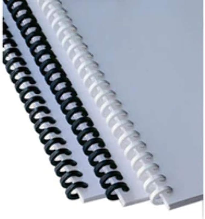 GBC ClickBind Binding Spines, 16 mm, 145 Sheet Capacity, A4, 34 Ring