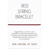 Red string bracelet | Red string of fate bracelet | Circle of trust | Adjustable - fits all